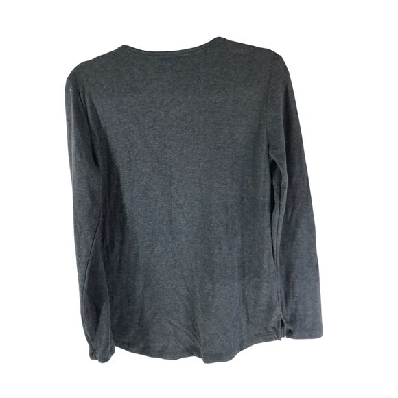 Magellan Outdoors Mens Relaxed Fit Long Sleeve Shirt Gray Size S - Picture 2 of 4